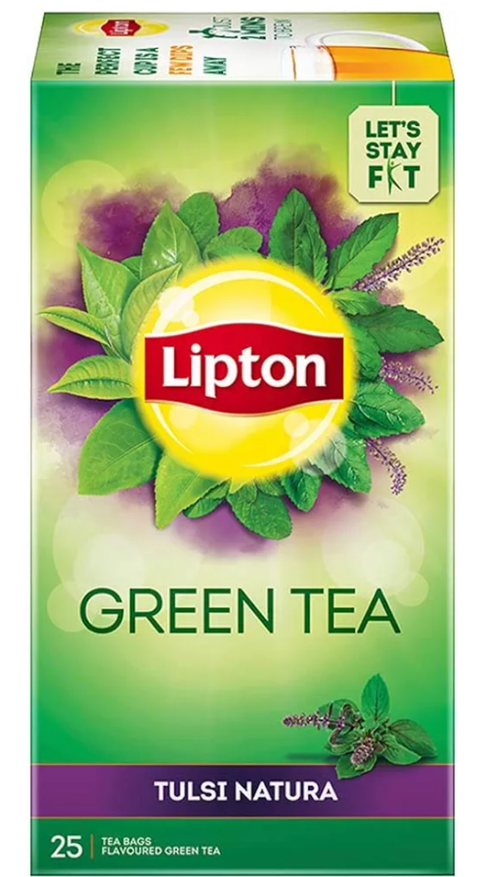Lipton Green Tea Tulsi Flavour 25 Tea Bags