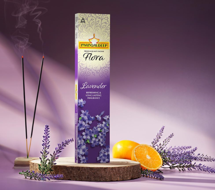 Mangaldeep Flora Lavender Agarbatti