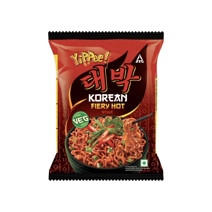 Yippee Korean Fiery Hotstyle 75gm