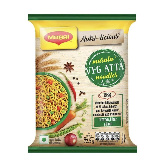 Maggie Veg Atta Noodles 4 Pack